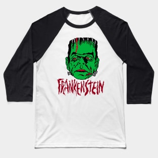 Frankenstein Mani Yack Baseball T-Shirt